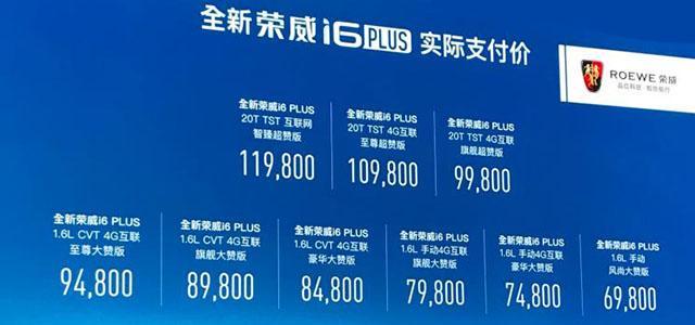 新款荣威i6最新报价，全方位解读与购车指南